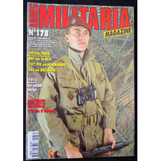 ARMES MILITARIA Magazine n° 178 de mai 2000 sur le BEP RC4