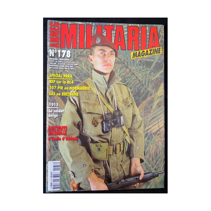 ARMES MILITARIA Magazine n° 178 de mai 2000 sur le BEP RC4