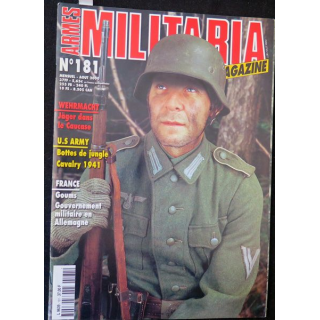 ARMES MILITARIA Magazine n° 181 de août 2000 sur les Goums