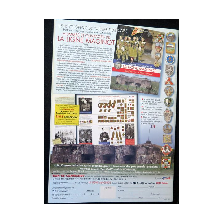 ARMES MILITARIA Magazine n° 184 de novembre 2000 sur le 6° BCA Algérie