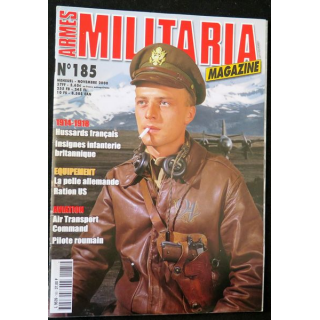 ARMES MILITARIA Magazine n° 185 de décembre 2000 sur les Hussards français