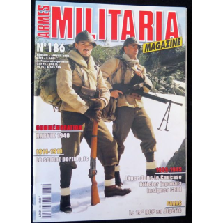 ARMES MILITARIA Magazine n° 186 de janvier 2001 sur Narvik 1940