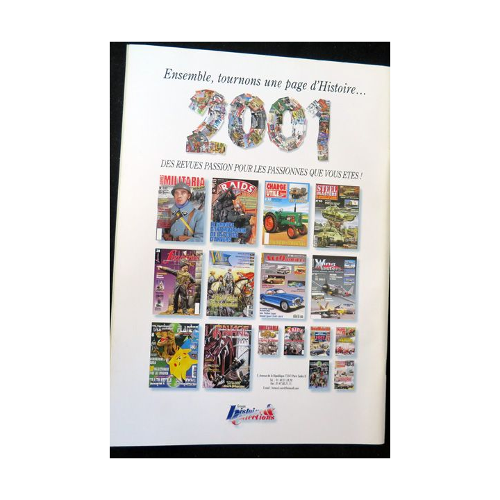 ARMES MILITARIA Magazine n° 187 de février 2001 sur cavalerie 1939