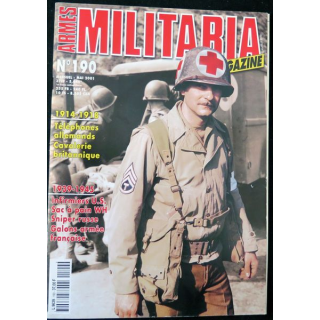 ARMES MILITARIA Magazine n° 190 de mai 2001 sur galons français