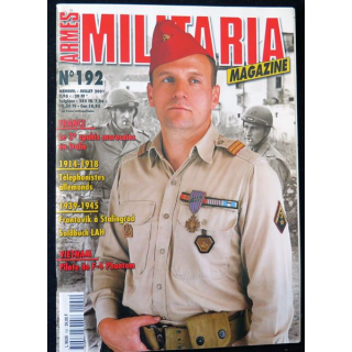 ARMES MILITARIA Magazine n° 192 de juillet 2001 sur 3° RSM Italie