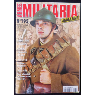 ARMES MILITARIA Magazine n° 195 de octobre 2001 sur la 13° DBLE