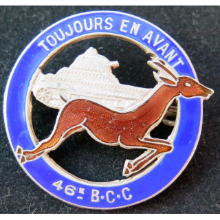 46° BCC : 46° Bataillon de chars de combat en émail
