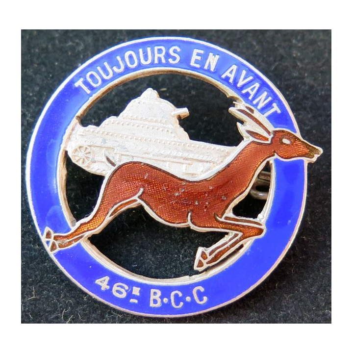 46° BCC : 46° Bataillon de chars de combat en émail