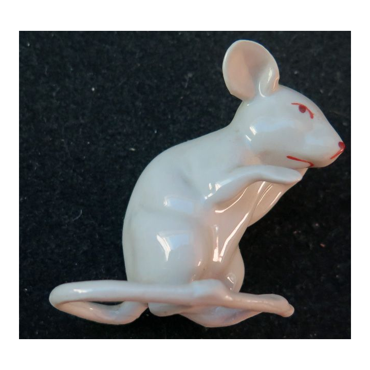 Lot de souris en céramique 3 grandes et 8 petites (quelques petits éclats)