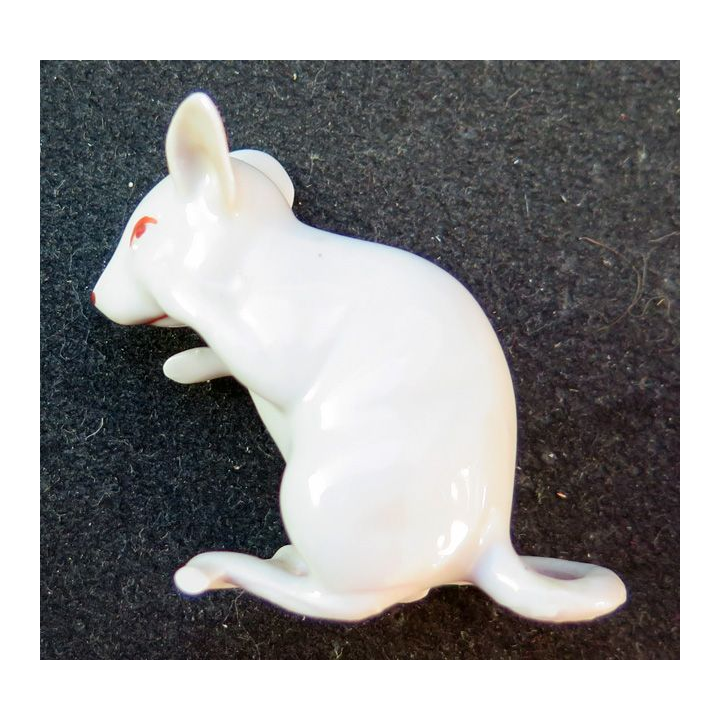 Lot de souris en céramique 3 grandes et 8 petites (quelques petits éclats)