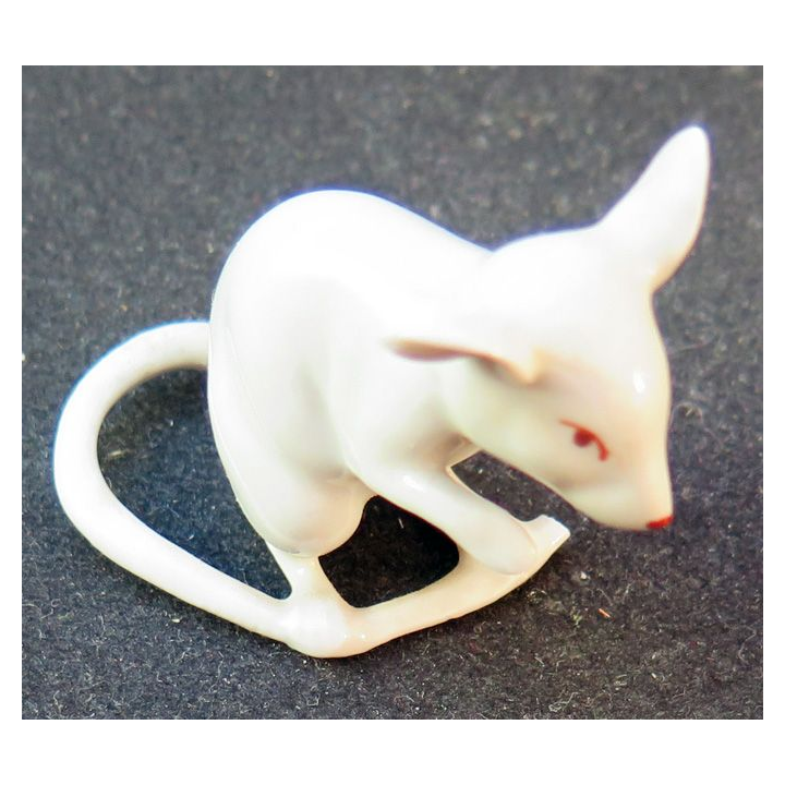 Lot de souris en céramique 3 grandes et 8 petites (quelques petits éclats)