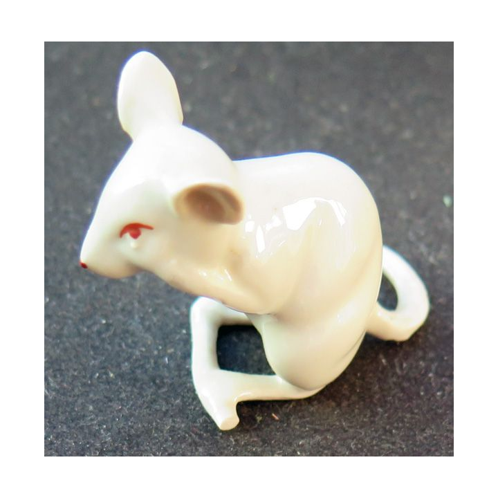 Lot de souris en céramique 3 grandes et 8 petites (quelques petits éclats)