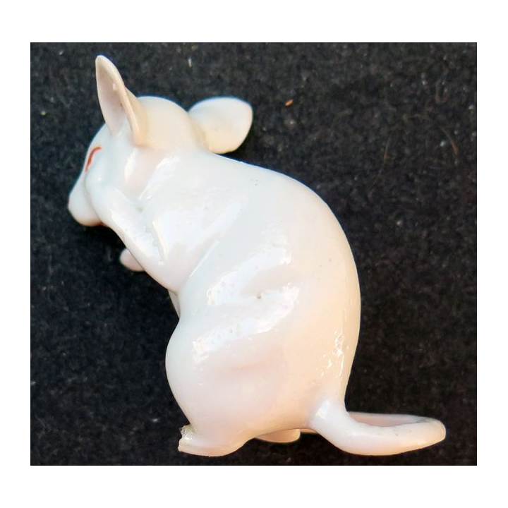 Lot de souris en céramique 3 grandes et 8 petites (quelques petits éclats)