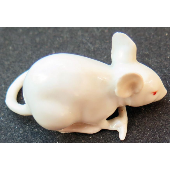 Lot de souris en céramique 3 grandes et 8 petites (quelques petits éclats)