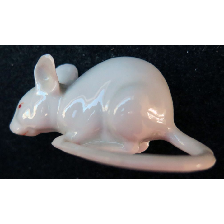 Lot de souris en céramique 3 grandes et 8 petites (quelques petits éclats)