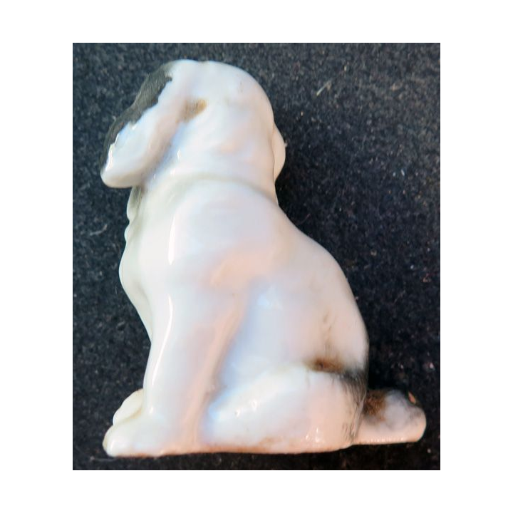 chien en céramique (4,5 x 4,2 cm)