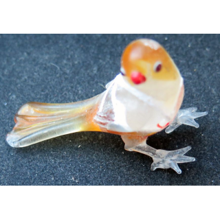 Oiseau en verre (4 x 5,5 cm)