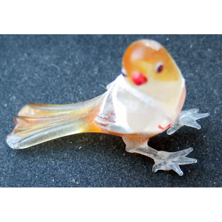 Oiseau en verre (4 x 5,5 cm)