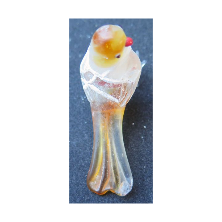 Oiseau en verre (4 x 5,5 cm)