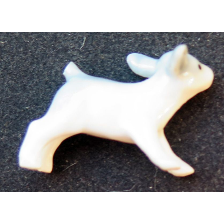 Lot de trois petits chevreaux (2 x 3,5 cm) (petits manques)