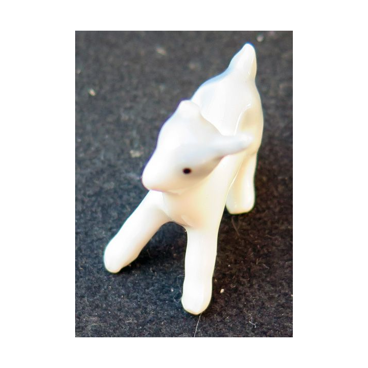 Lot de trois petits chevreaux (2 x 3,5 cm) (petits manques)