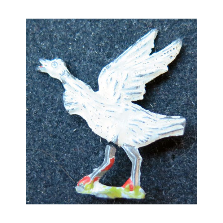 oiseau en métal (2,5 x 2,2cm) queue cassée
