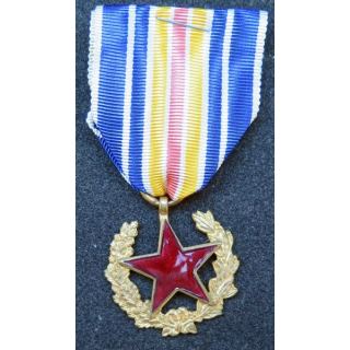 FRANCE : médaille des blessés 1° GM ruban neuf 1920