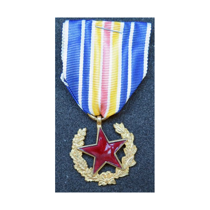 FRANCE : médaille des blessés 1° GM ruban neuf 1920