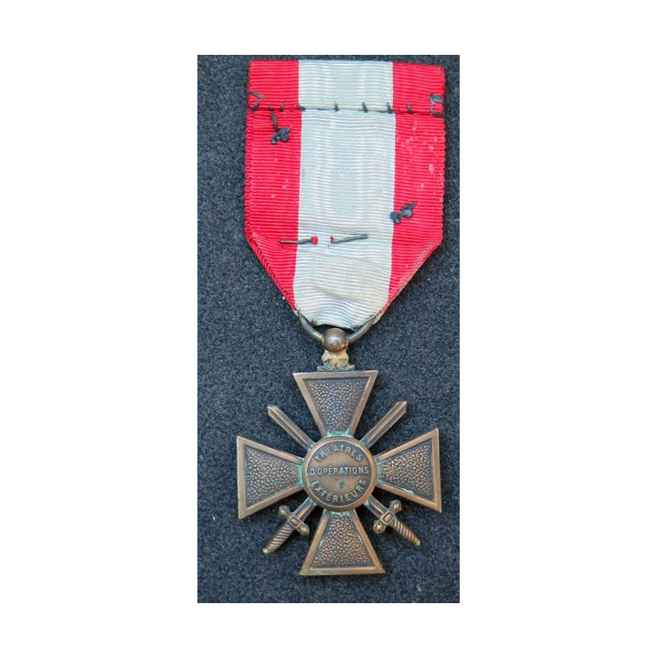 Croix guerre théâtres opérations extérieures palme étoile bronze TOE