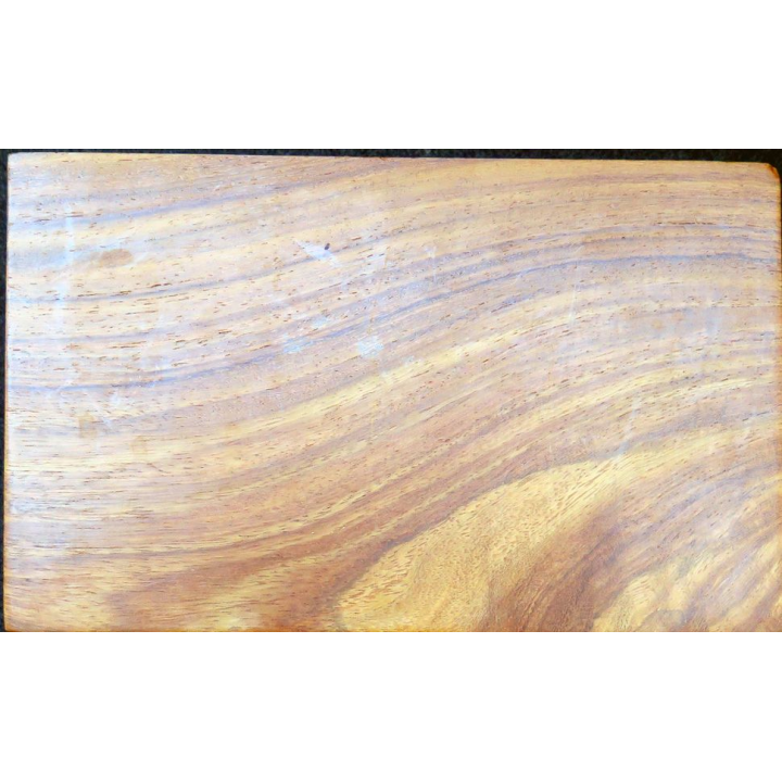 Boite marine en bois et laiton incrusté d'une ancre 17 x 9 x 4 cm