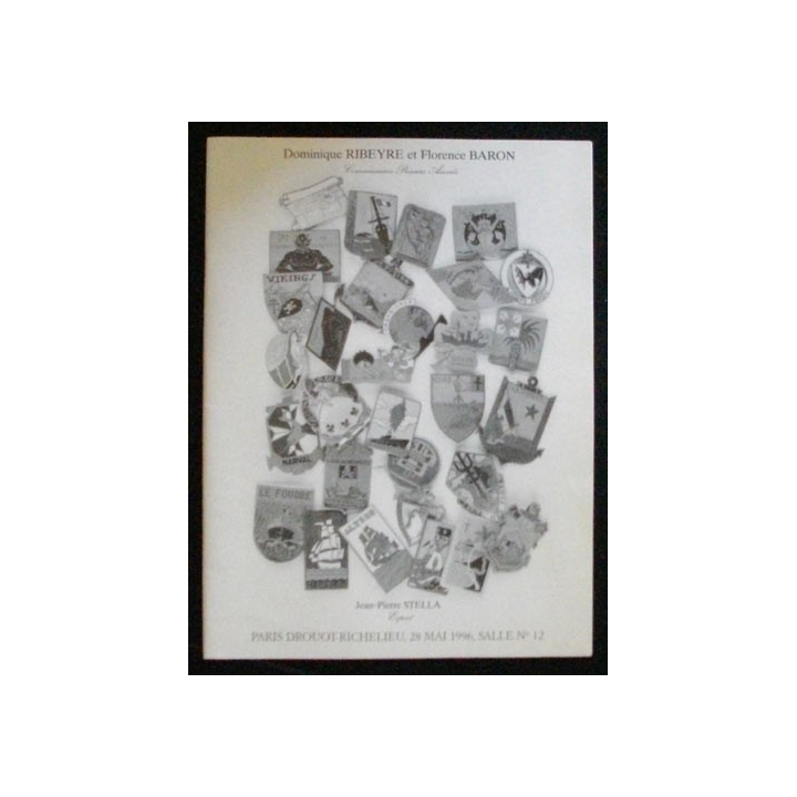 Catalogue illustré RIBEYRE - BARON sur insignes régimentaires Stella 