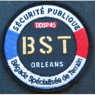 DDSP 45 Insigne tissu brigade spécialisée de terrain BST d'Orléans