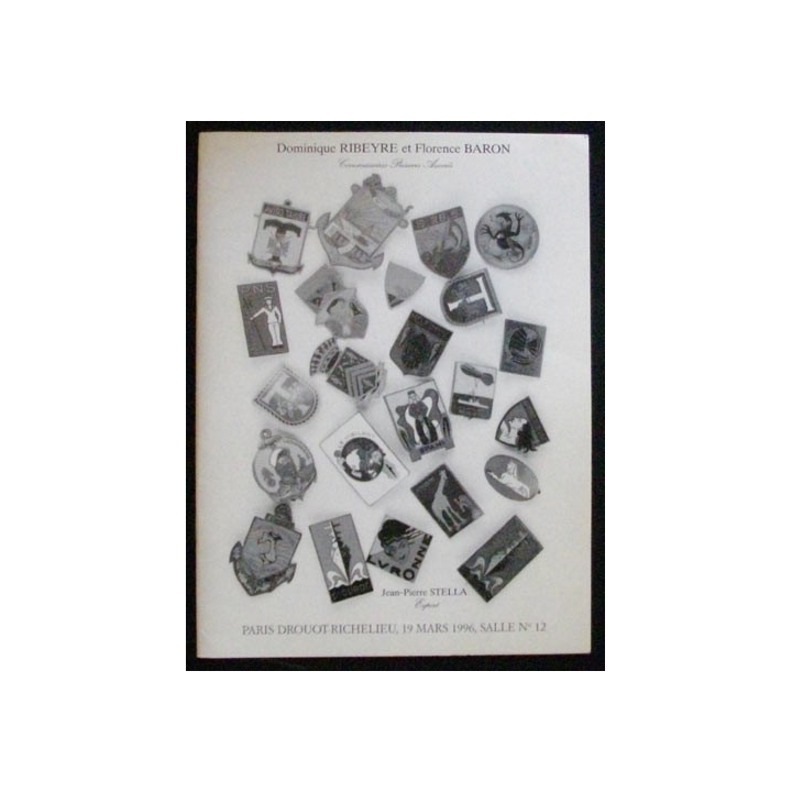 Catalogue illustré RIBEYRE - BARON sur insignes régimentaires Stella 