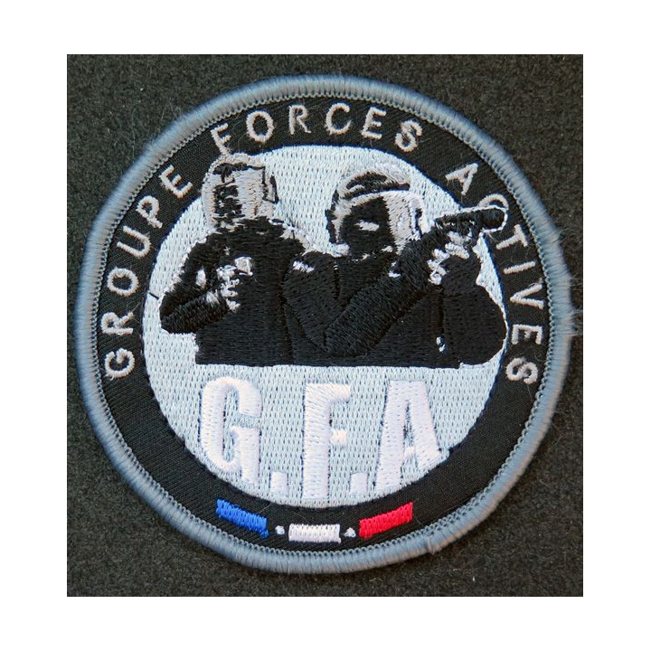 Insigne tissu des GFA groupes forces actives sur scratch