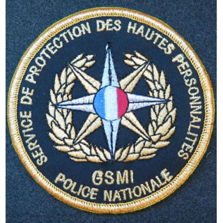 GSMI insigne tissu du service de protection des Hautes personnalités 