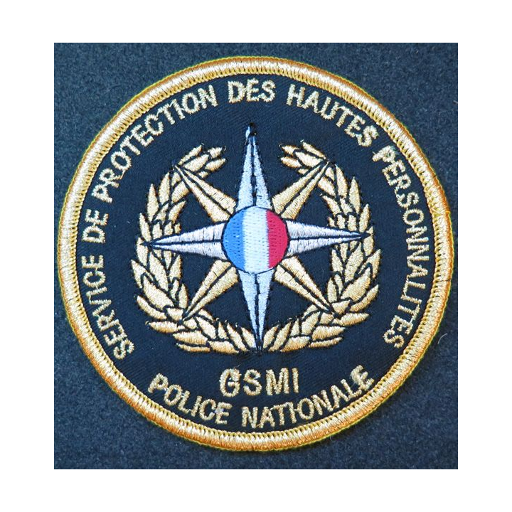 GSMI insigne tissu du service de protection des Hautes personnalités 