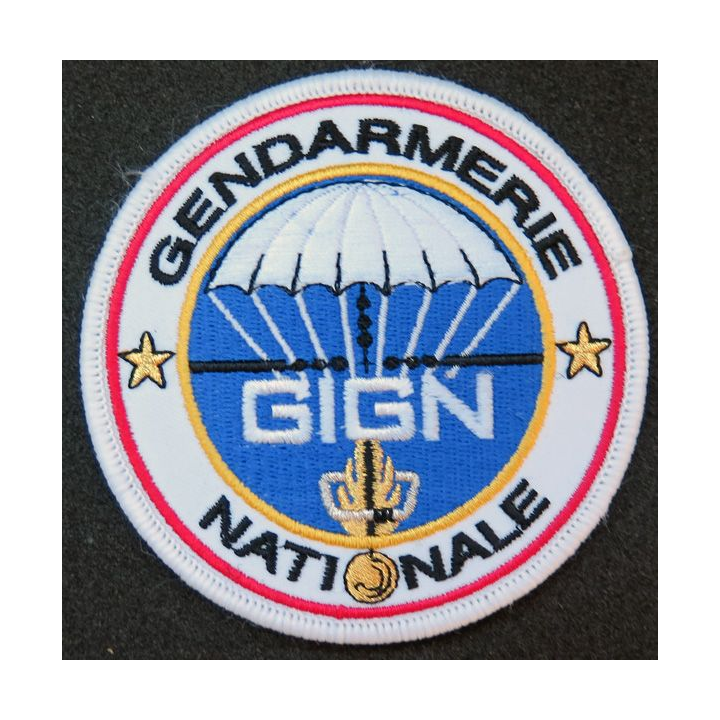 Insigne tissu cellule du GIGN Gendarmerie nationale sur scratch