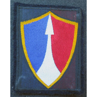 2° CA : insigne tissu du 2° Corps d'armée sans chiffre