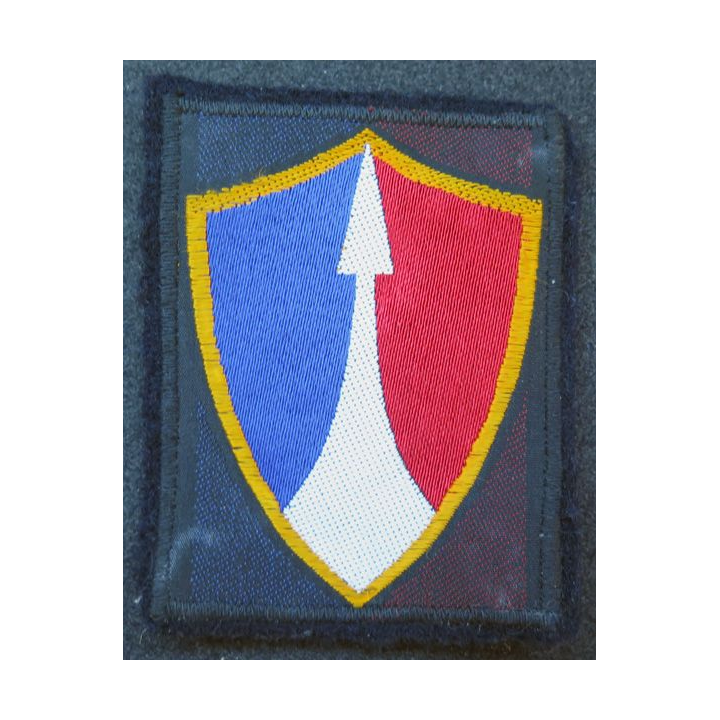 2° CA : insigne tissu du 2° Corps d'armée sans chiffre