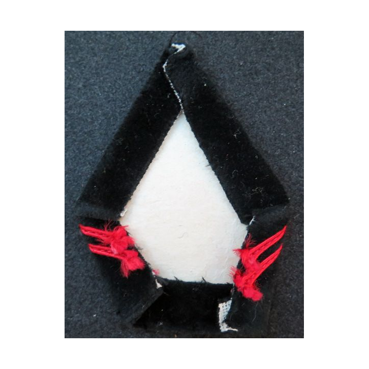 Soutache de colde cadre du génie en canetille