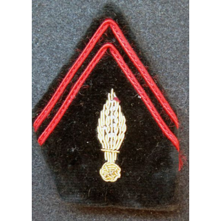 Soutache de colde cadre du génie en canetille