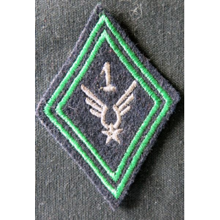 LOSANGE DE BRAS MODÈLE 45 : 1° RHC ALAT (ABC) modèle sous-officier
