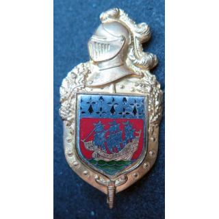 Insigne de la CCRG gendarmerie Pays de Loire écu AB G. 2178