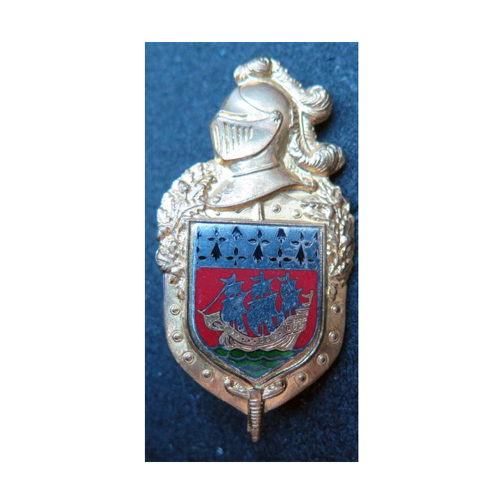 Insigne de la CCRG gendarmerie Pays de Loire écu AB G. 2178