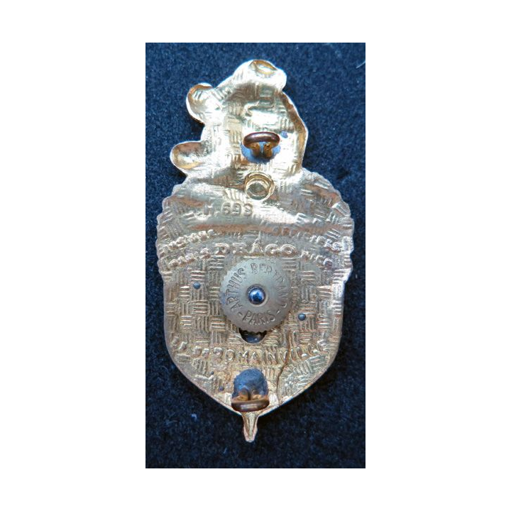 Insigne de la CCRG gendarmerie Pays de Loire écu AB G. 2178