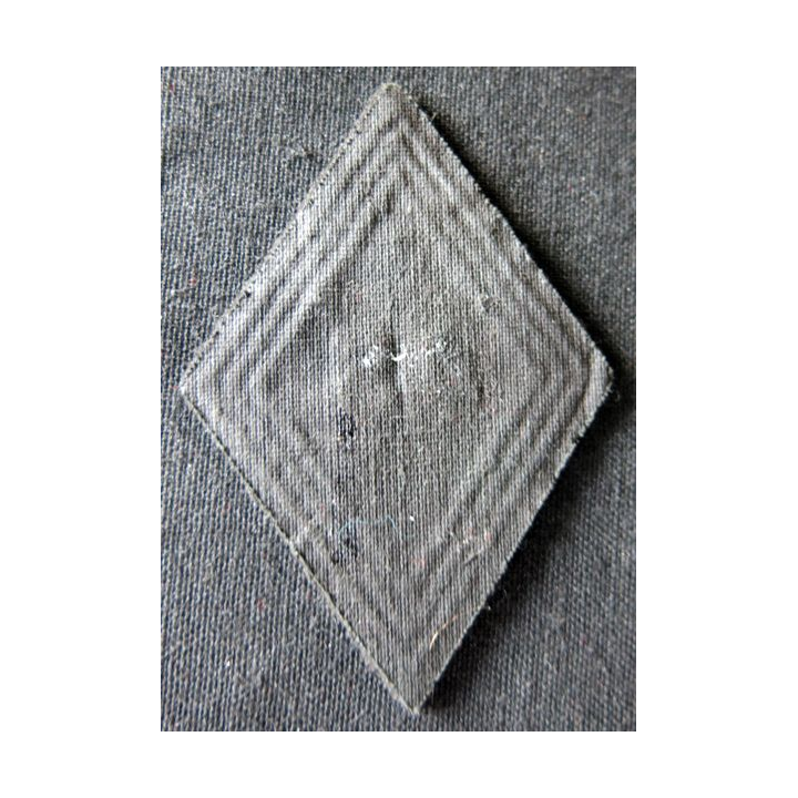 LOSANGE DE BRAS MODÈLE 45 : Ecusson sous officiers 45° régiment de Transmissions 1954 AFN