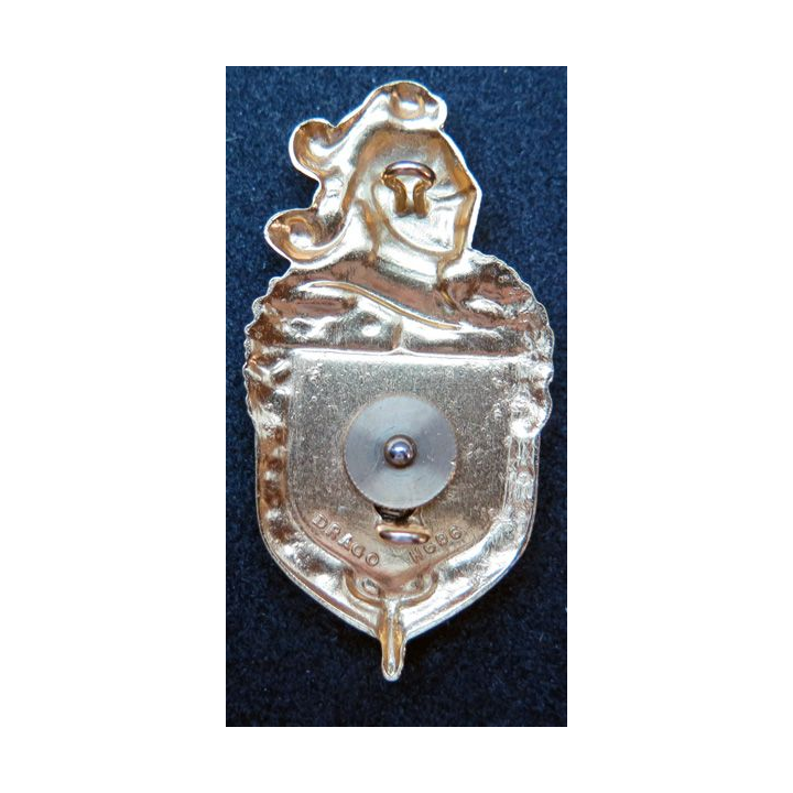 Insigne de la 1° LGI gendarmerie intervention écu Drago et plateau Drago H. 696