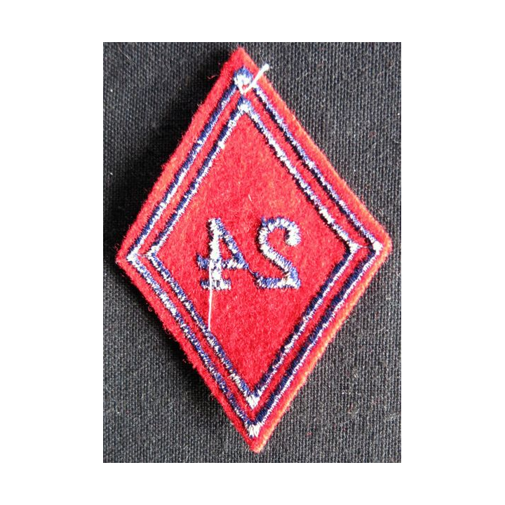 LOSANGE DE BRAS MODÈLE 45 : Ecusson troupe 24° régiment d'artillerie