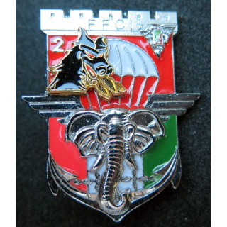 17° RGP : insigne des forces françaises en cote d'Ivoire 2° REP, RHP, TDM fabrication IMC