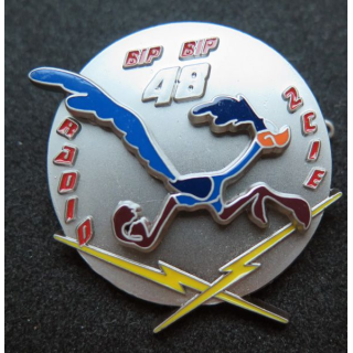 48° RT :  section radio de la 2° compagnie du 48° Régiment de transmissions fabrication IMC